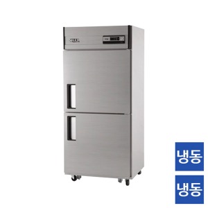 유니크대성 냉장고 30박스 2도어/올냉동 직냉식(UDS-30FAR/UDS-30FDR)